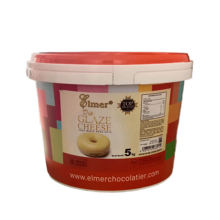 ELMER DIP GLAZE KEMASAN CHEESE PAIL 5KG
