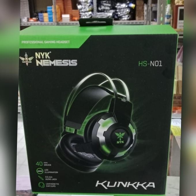 Headset Gaming Nyk Nemesis Hs N01 Headphone Pc Laptop Hp  Furuyamao22