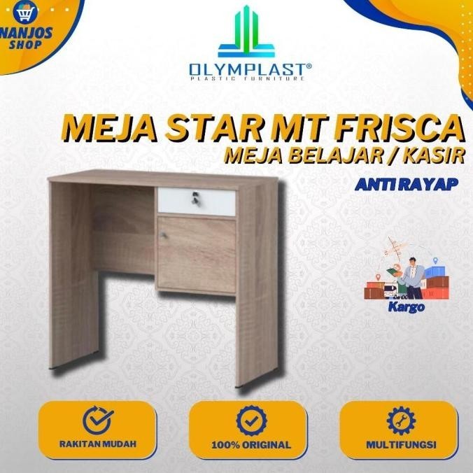 Jne Olympic Meja Tulis Kios / Meja Kantor Komputer Kasir / Star Frisca Xanipxa