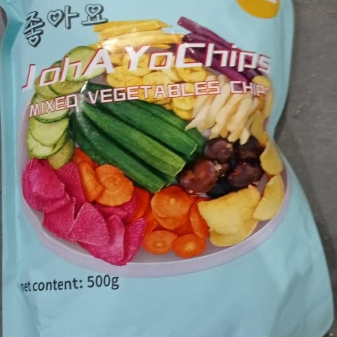 

Qiao Mei Wei snack sayur dan buah keripik crispy 500gr