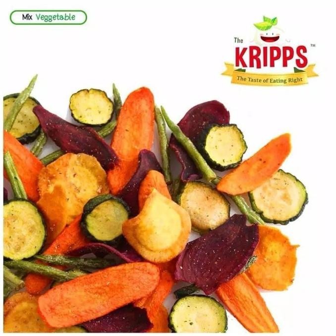 

Keripik sayur dan Buah, crispy salad, the Kripps chips