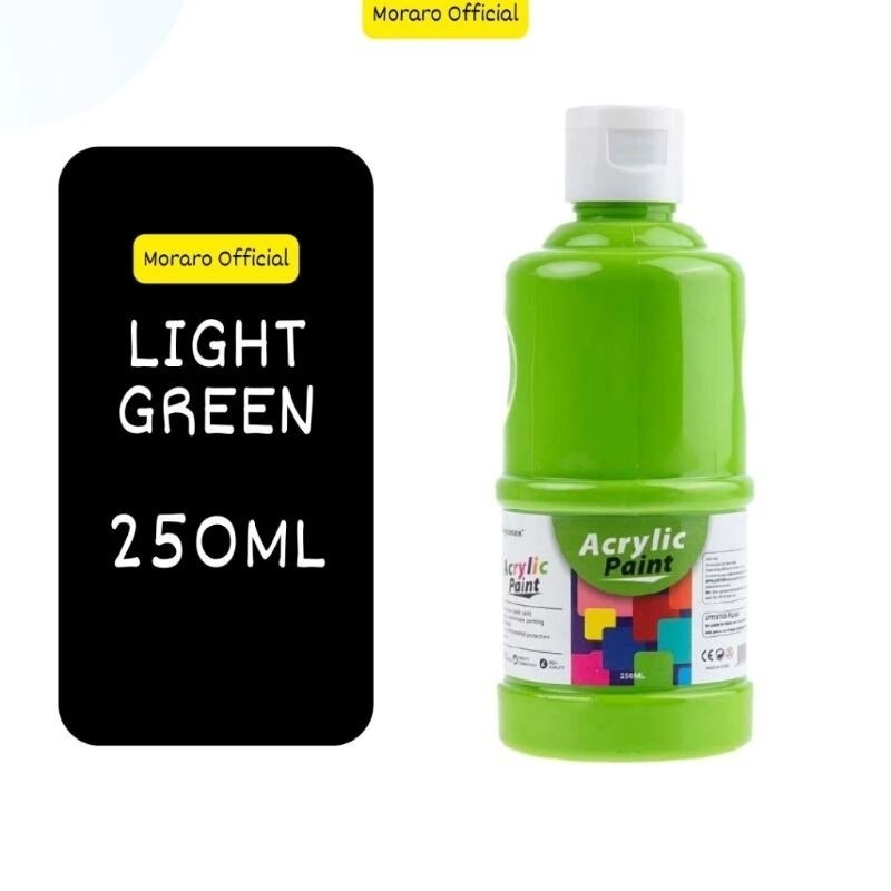 

CAT AKRILIK HIJAU SATUAN 250 ML ACRYLIC PAINT LIGHT GREEN