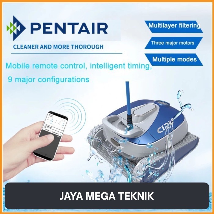 Vacum Robot Kolam Renang Pentair Mesin Vacuum Pembersih Kolam Robotic