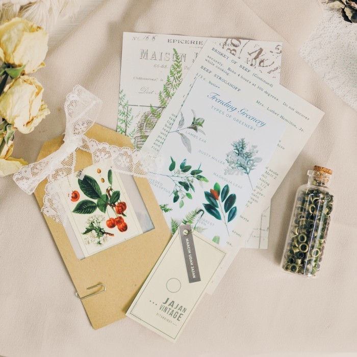 

Berkualitas Vintage Journal/ Jurnal Kit // Bundle Set Berkualitas