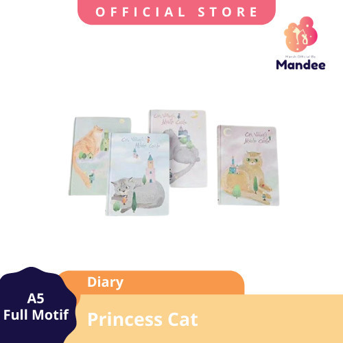 

Star [Garansi 7 Hari] Marshofficial Newstyle Buku Harian Princess Cat Leath Promo