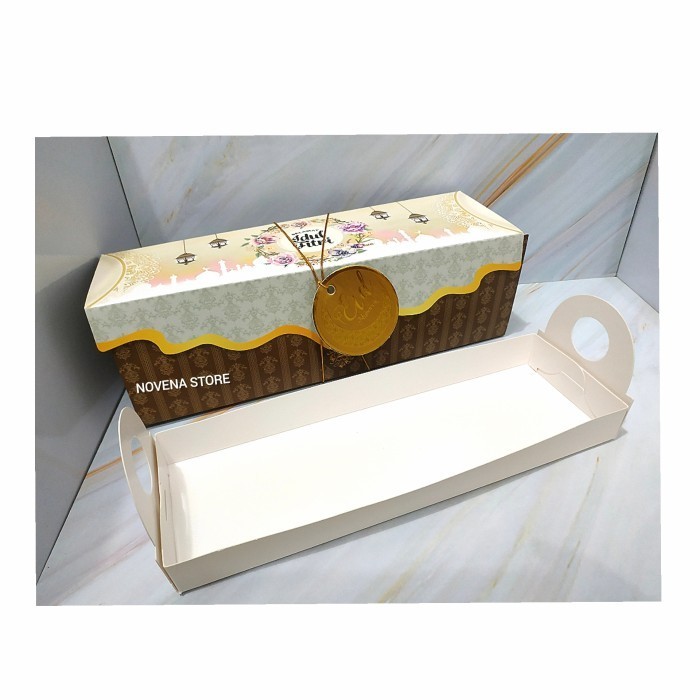 BOX DUS KUE LEBARAN IDUL FITRI KOTAK HAMPERS BOLU GULUNG EID