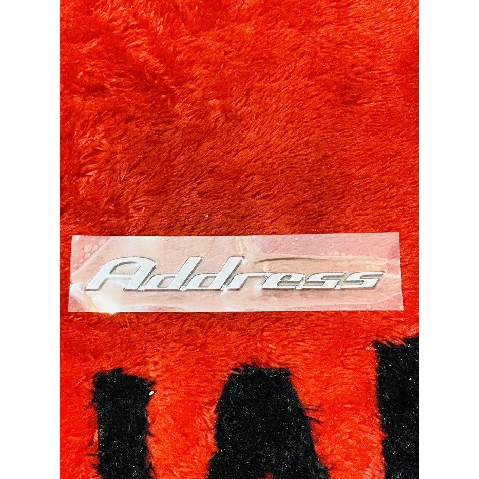 Emblem Logo Address-Emblem Address Suzuki Address Original SGP