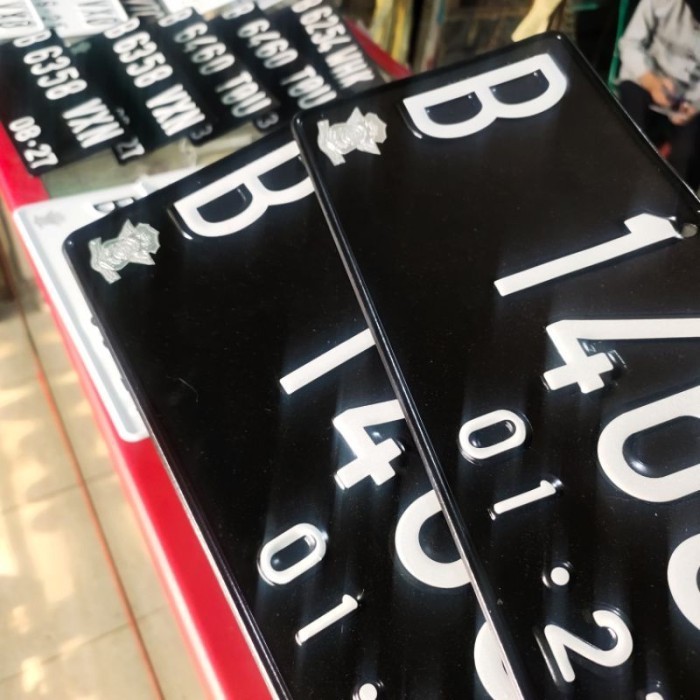 bikin baru pIat nomor mobil asli logo k0rlantas/PL4T MOBIL