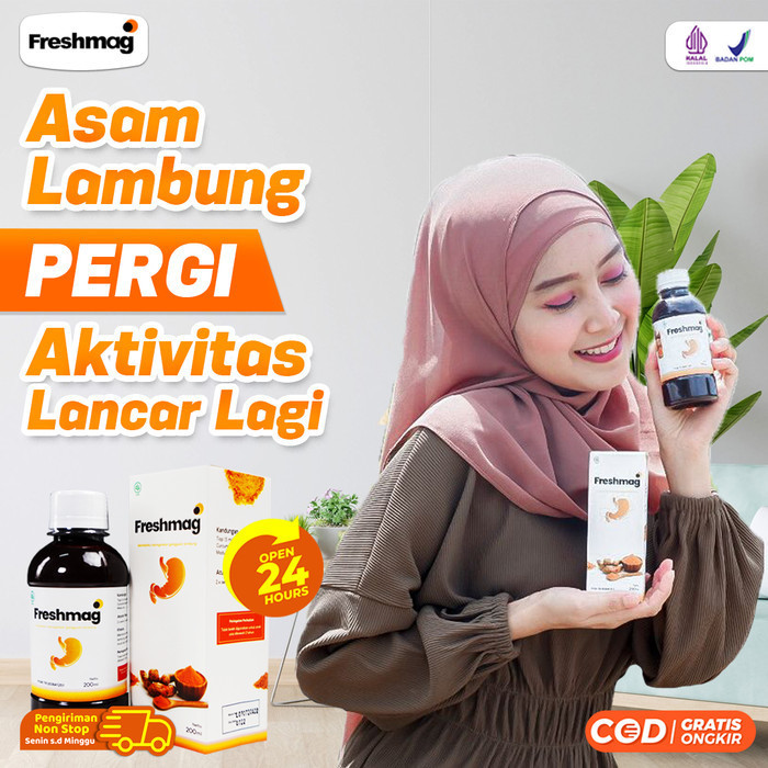 

Fresmag Original Madu Herbal Atasi Masalah Lambung Maag & Gerd