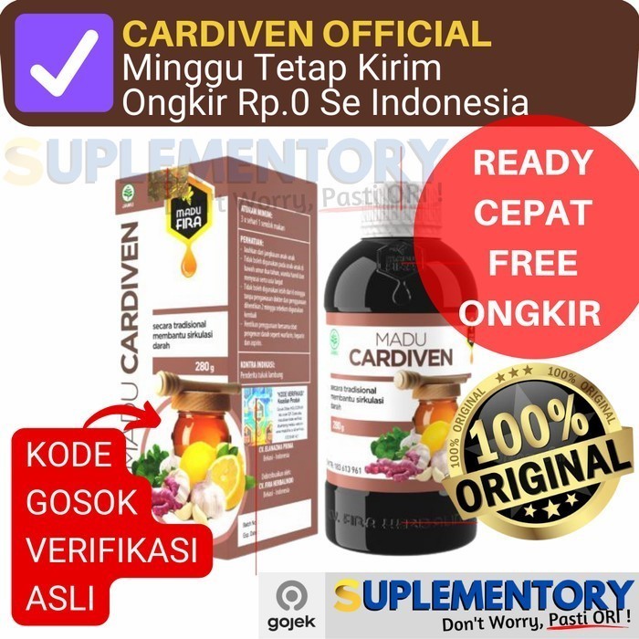 

Madu Cardiven Jantung Asli Original Koroner Stroke Kardiven