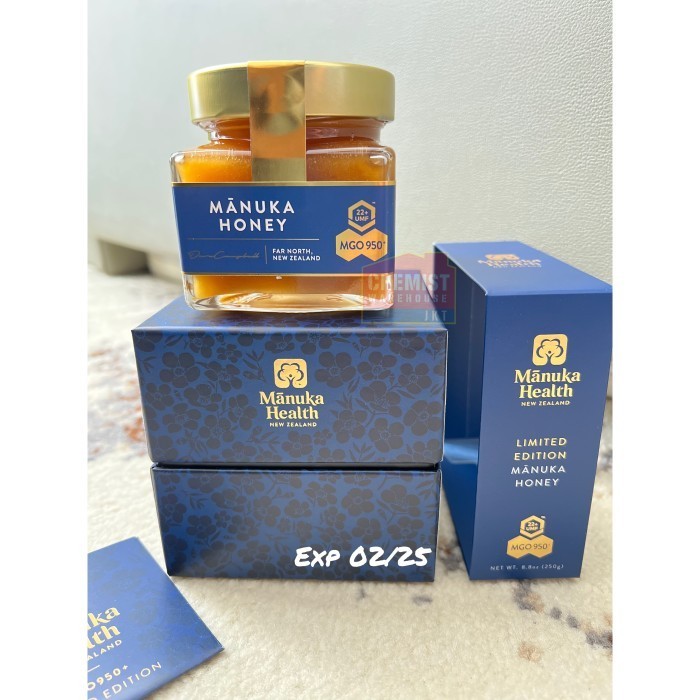 

Madu Manuka Health mgo 950 250g Manuka Honey Limited Edition mgo950