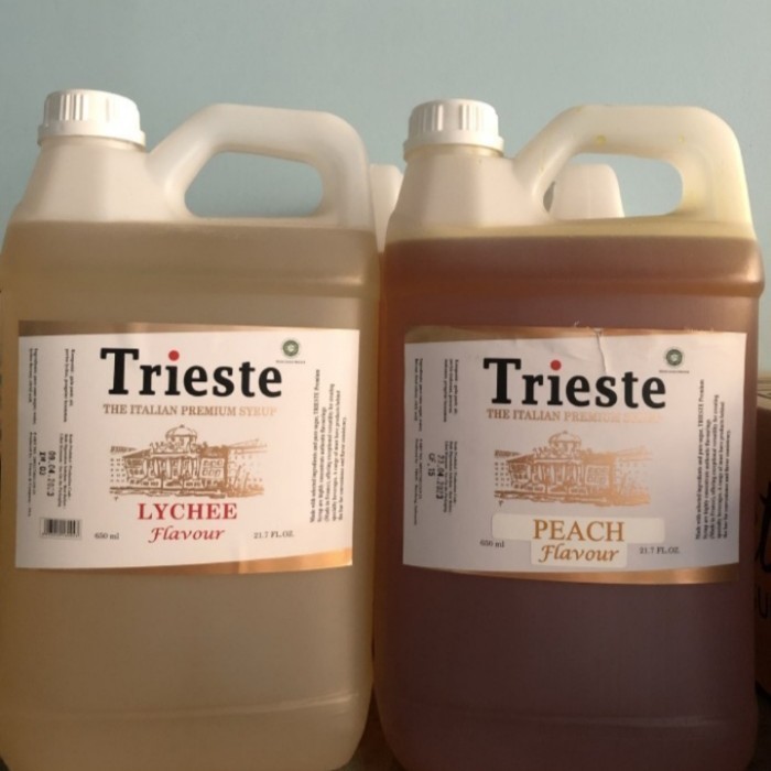 

trieste syrup 5 liter All varian