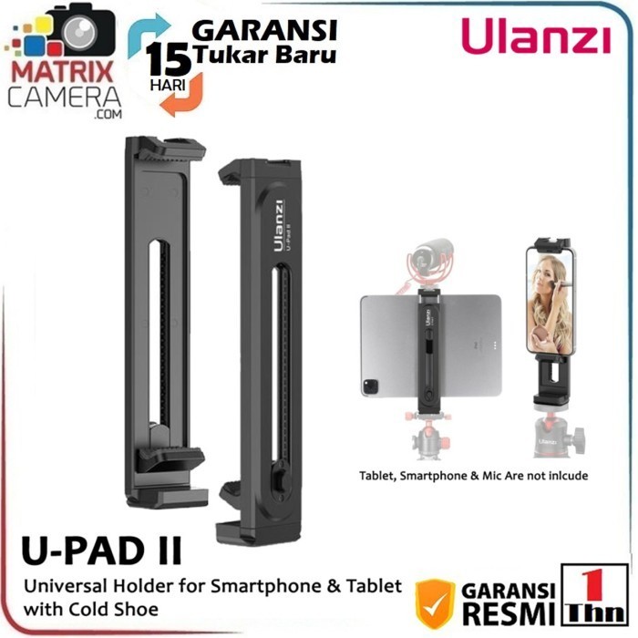 Ulanzi U-Pad Ii Universal Tablet & Smartphone Holder Clip Mount