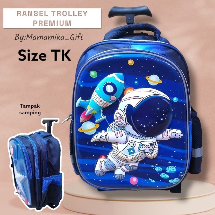 Baru TERLARIS// TAS TROLI ANAK COWOK / TROLLEY BAG ANAK / TAS SEKOLAH