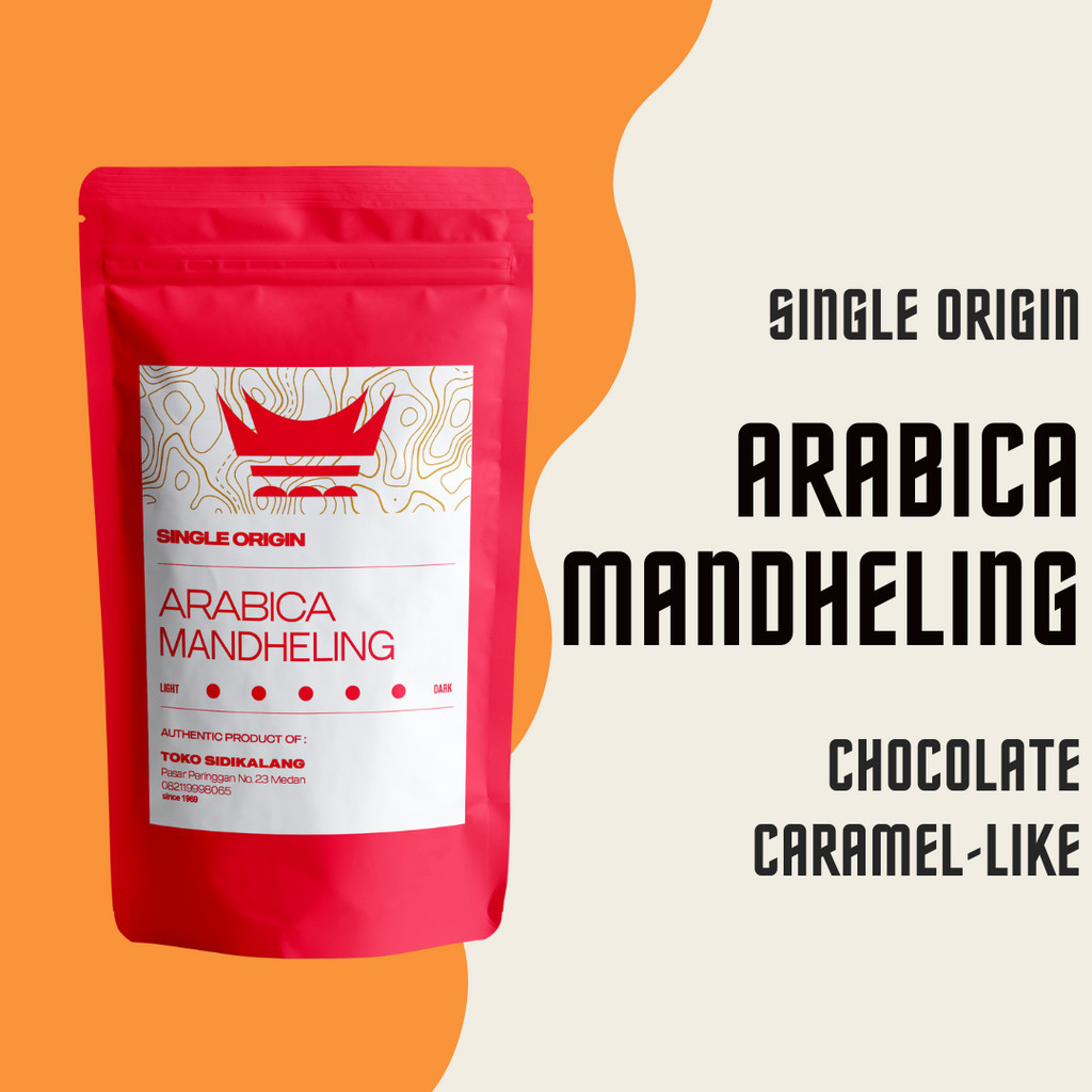 

Arabica Mandheling Grade 1 Cap Rumah Adat 500 Gram