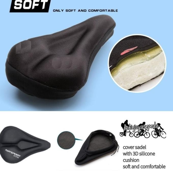 COVER SADEL SARUNG SADEL GEL SEPEDA