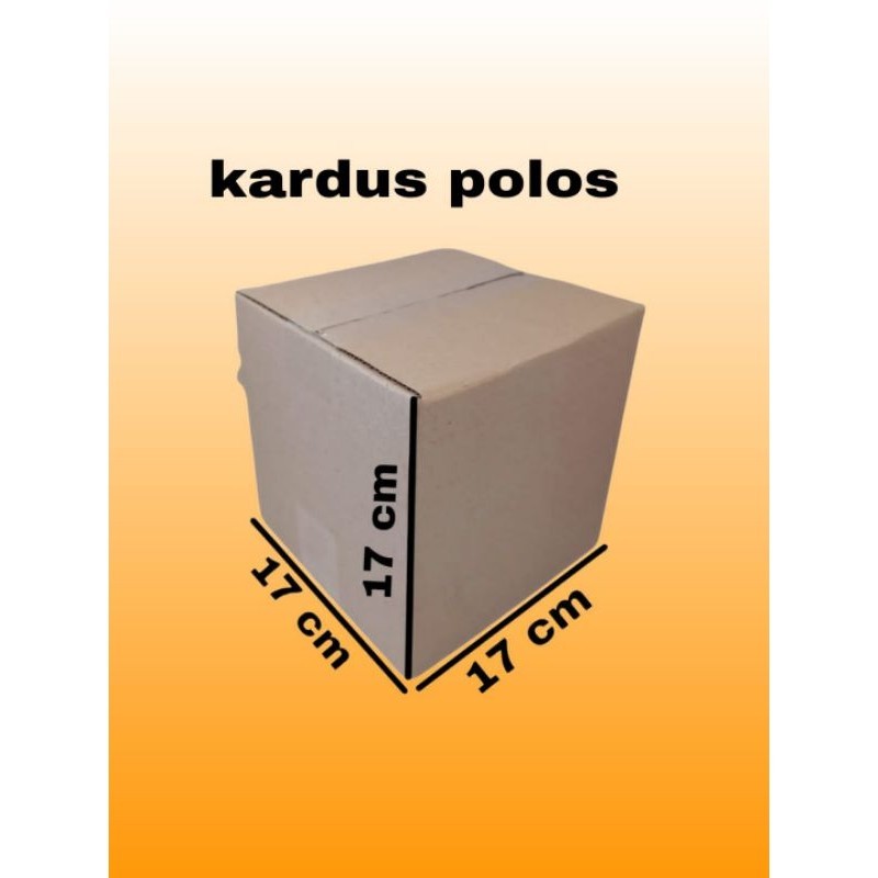 

kardus polos 17x17x17 kardus sedang kardus polos