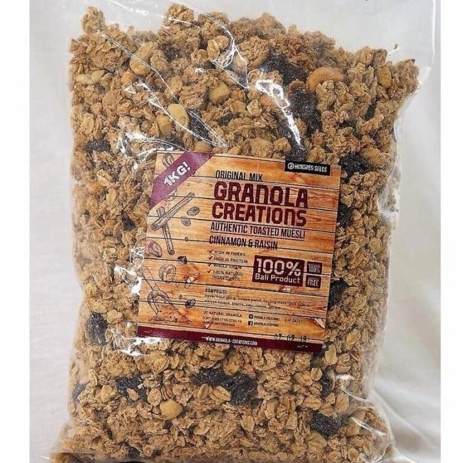 

Granola Creations Cinnamon And Raisin 1 Kg