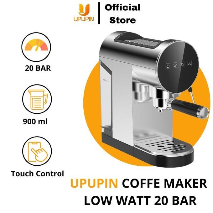 UPUPIN Coffee Maker Espresso low watt espresso maker desain retro