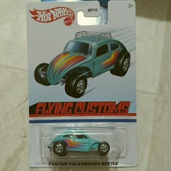 hotwheels custom volkswagen beetle flying