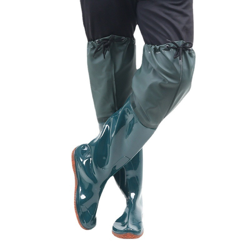 Sepatu Boot Karet Petani Sawah Panjang Pria Anti Air Keong Kebun Nelayan Mancing bot