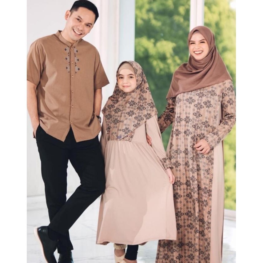Big Sale Gamis / Koko Anak Sarimbit Wanala Elzatta Hijab Ori Couple Keluarga Limited Edition