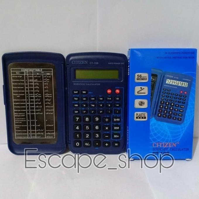 

Update! KALKULATOR SCIENTIFIC CITIZEN CT 108 - CALCULATOR CITIZEN CT-108 ..