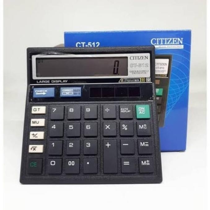 

Baru - Kalkulator Calculator Citizen CT-512 12Digit !
