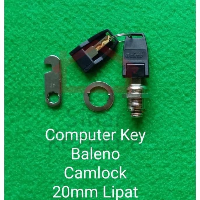 Big Sale - Cam Lock 20 MM BALENO MASTER KEY LIPAT Camlock Kunci Loker Besi Kait ~