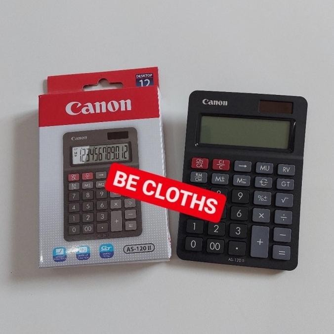 

Trendy Canon AS-120 Kalkulator - 12 Digit kalkulator kantor ~