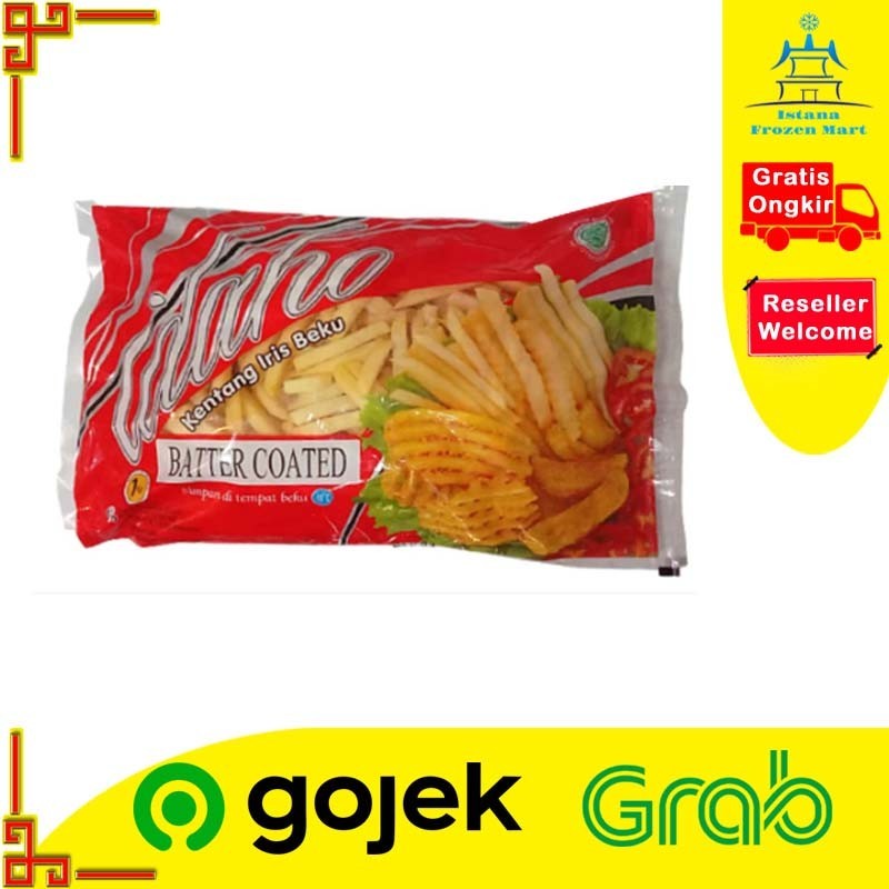 

Kentang Goreng IDAHO Batter Coated 1 KG