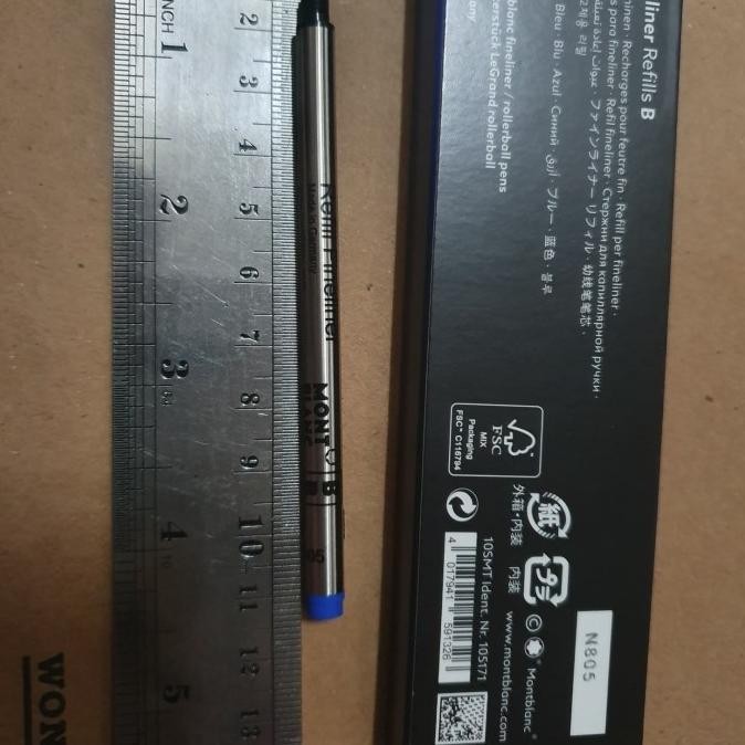 

Bagus! Refill Fineliner Montblanc (B) Mystery Black / Pacific Blue