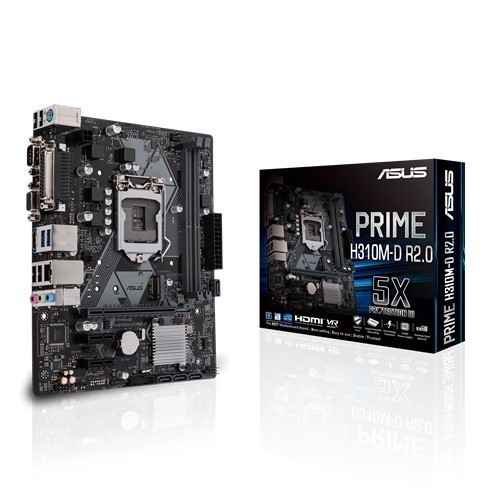 Terlaris Asus H310M-D R2 (Lga1151, H310, Ddr4)