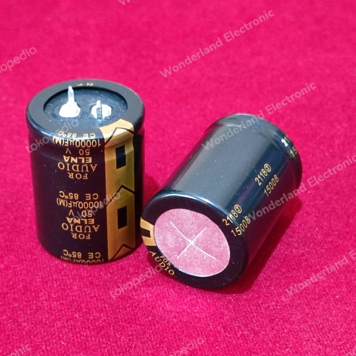 Terlaris Elna Electrolytic Capacitor 10000Uf 50V Audio Capacitor Promo Terbaru