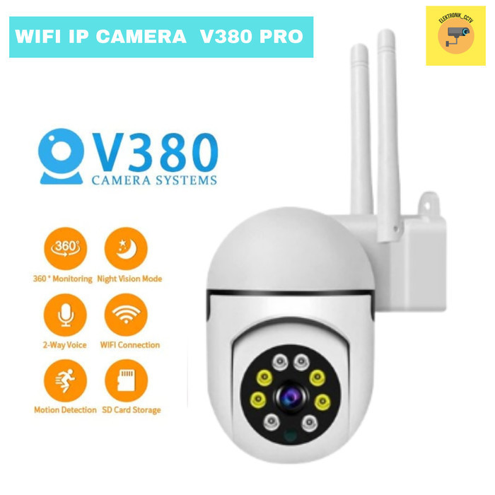 Termurah IP Camera CCTV Outdoor CCTV Wifi 360 PTZ Pan Tilt V380 PRO