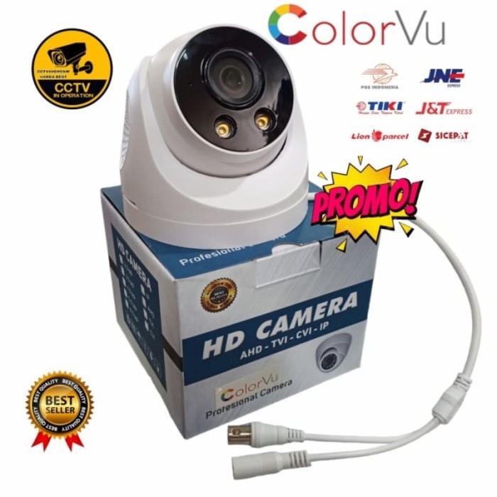 Termurah CAMERA CCTV INDOOR 5MP COLORVU WARNA