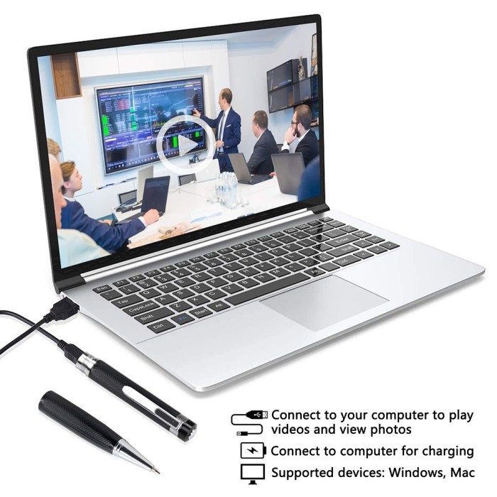 Flash Sale Kamera Pengintai Tersembunyi Mini HD Pulpen SPY Camera CCTV Portable
