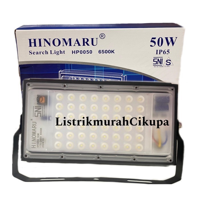 LAMPU SOROT LED HINOMARU 50 WATT 50W / FLOOD LIGHT 50W HINOMARU