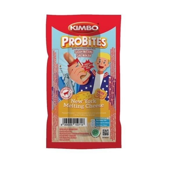 Promo Harga Kimbo Probites New York Melting Cheese 60 gr - Shopee