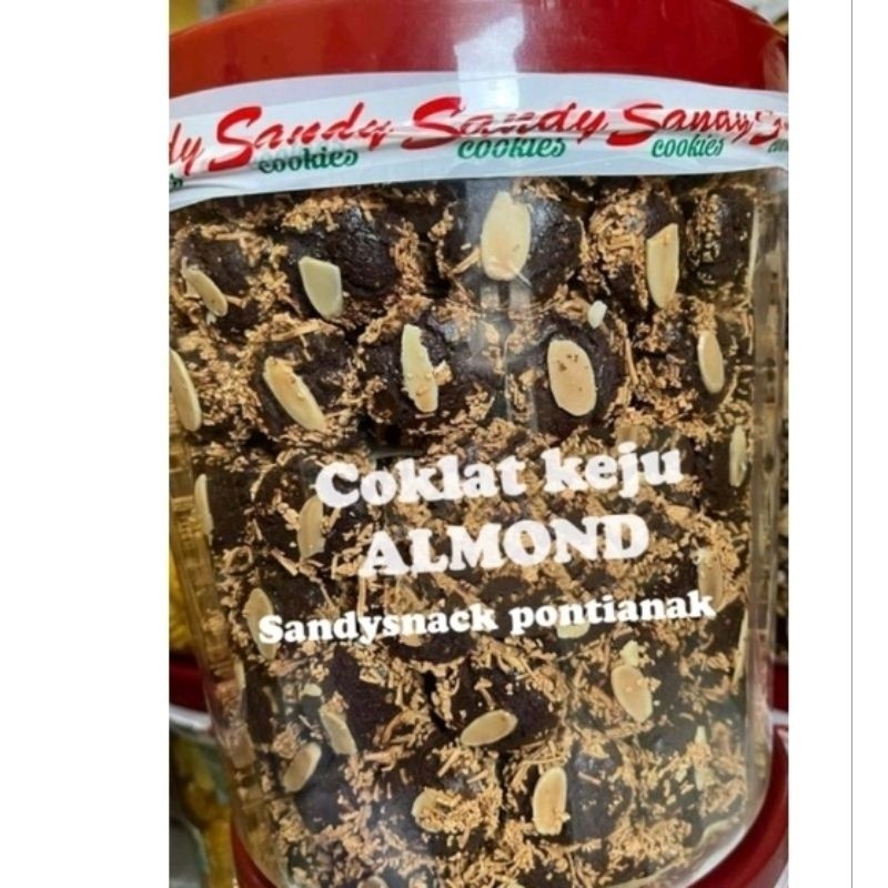 

SANDY COOKIES COKLAT KEJU ALMOND 500gram