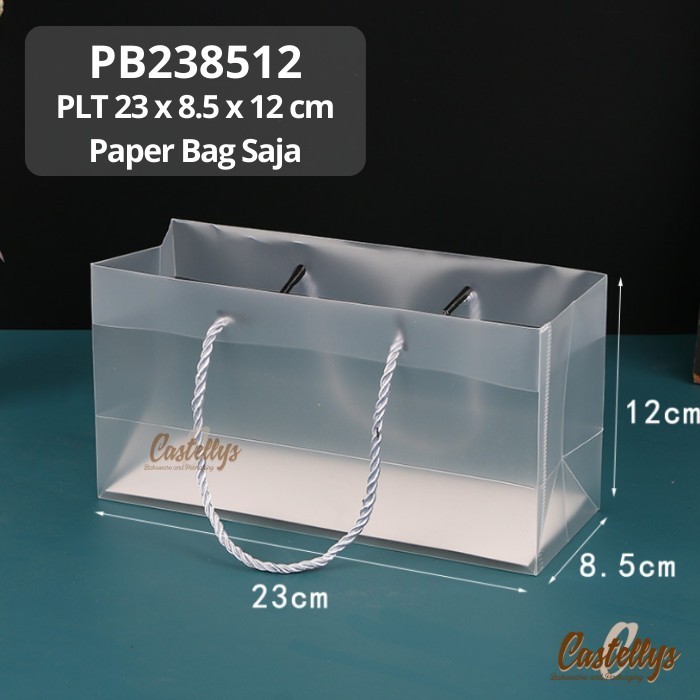 

^^^^^] Paper Goodie Bag PB238512 Plastik Doff Tas Kue Hampers Hadiah Kado