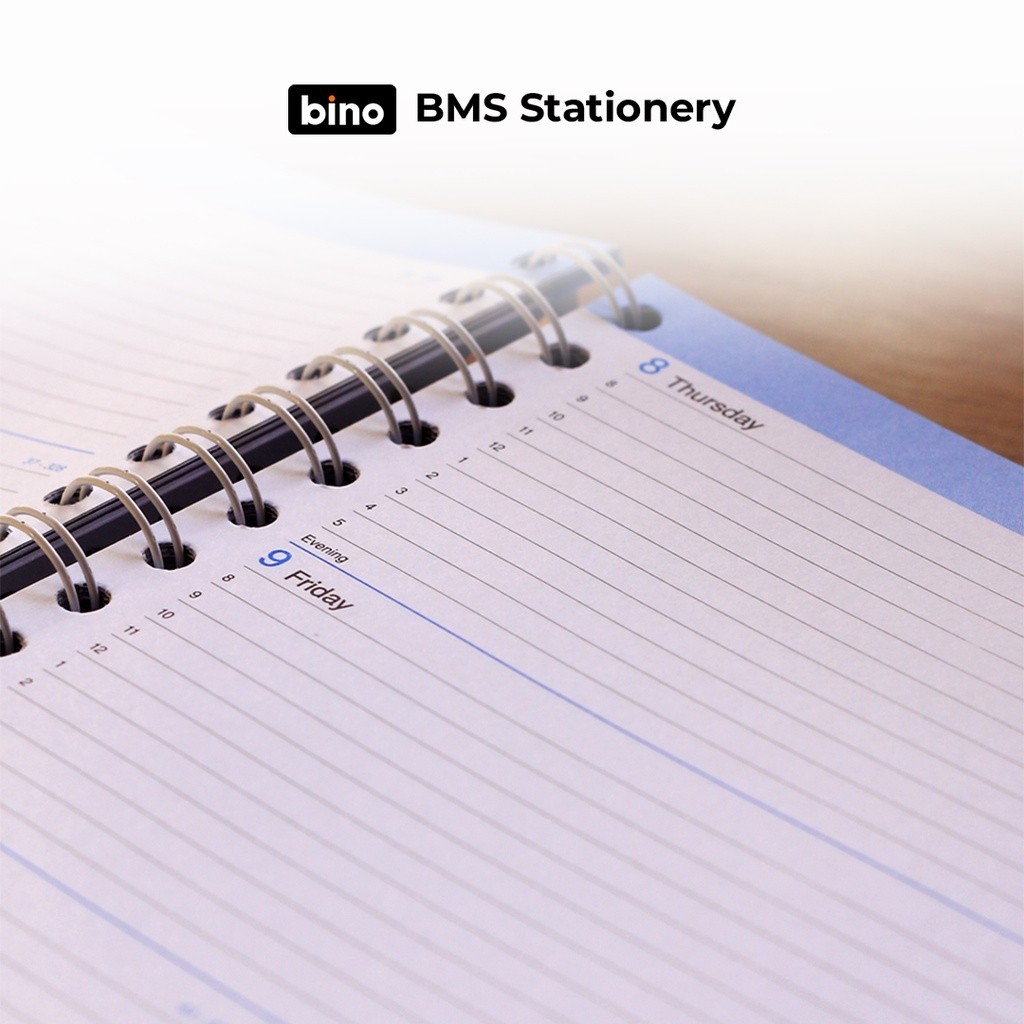 

[BMS Surabaya] Buku Agenda Bantex Cover Kulit / Daily Planner 2022 - 2024 #7492