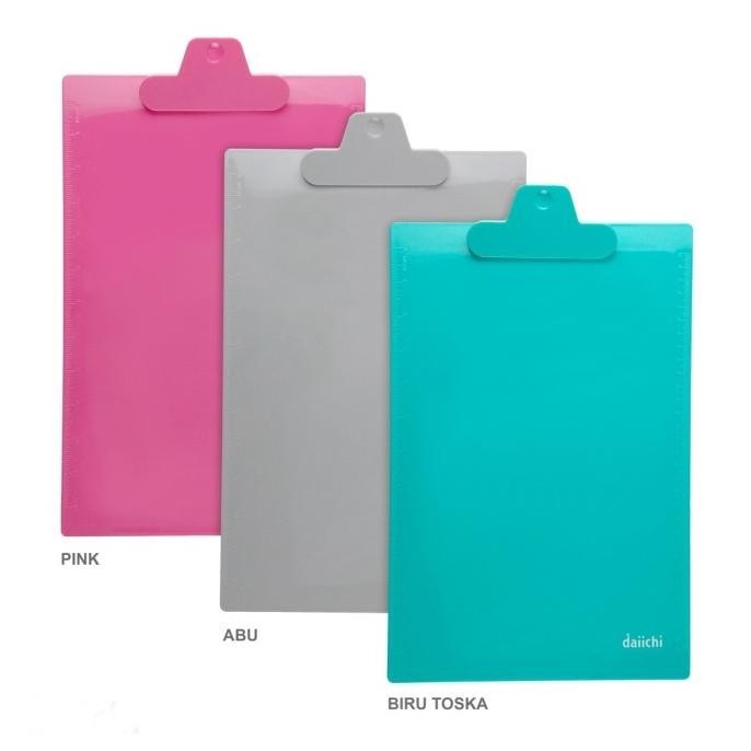 

Clipboard / Papan Jalan / Alas Ujian Clip Board Daiichi Profil