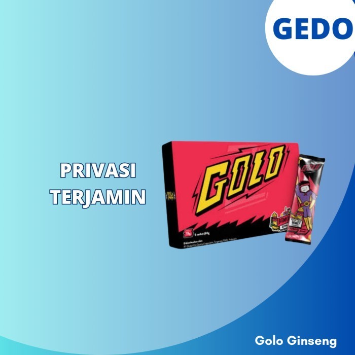 

Golo Ginseng Pria Original Mister Mr Gold Gingseng Bukan Kopi