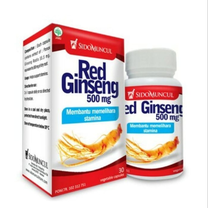 

Red Gingseng Isi 30 Sidomuncul