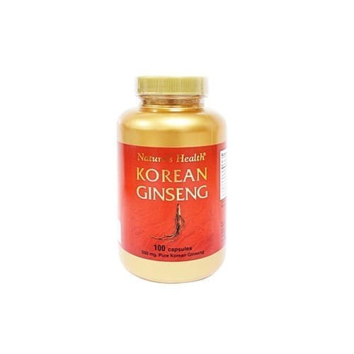 

Korean Ginseng 500 Mg 100 Kapsul Panax Gingseng Stamina Natures Health