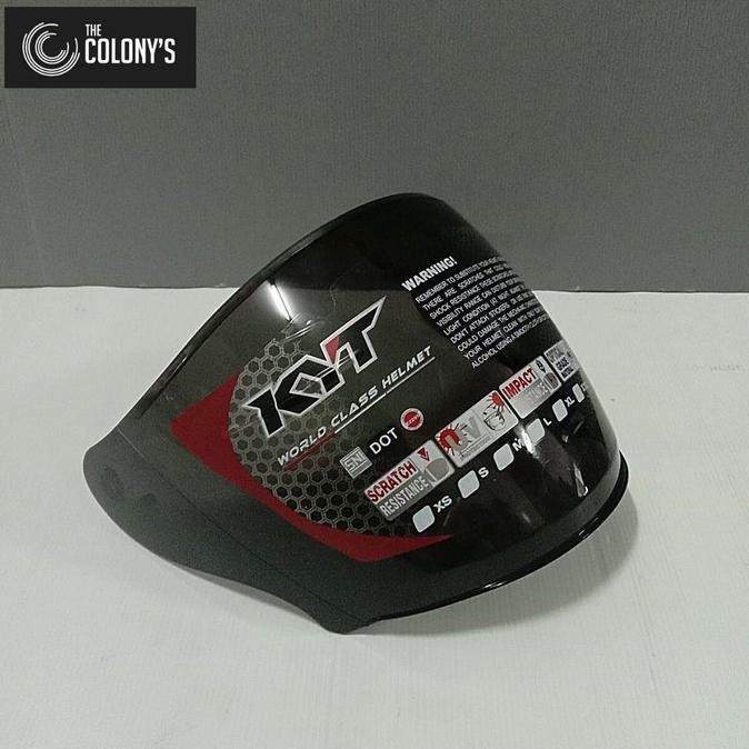KACA VISOR KYT DJ MARU SMOKE ORIGINAL VISOR HELM KYT DJMARU DJ MARU SM