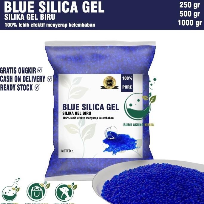 Silica Gel Blue 1Kg / Silica Gel Biru Curah 1 Kg