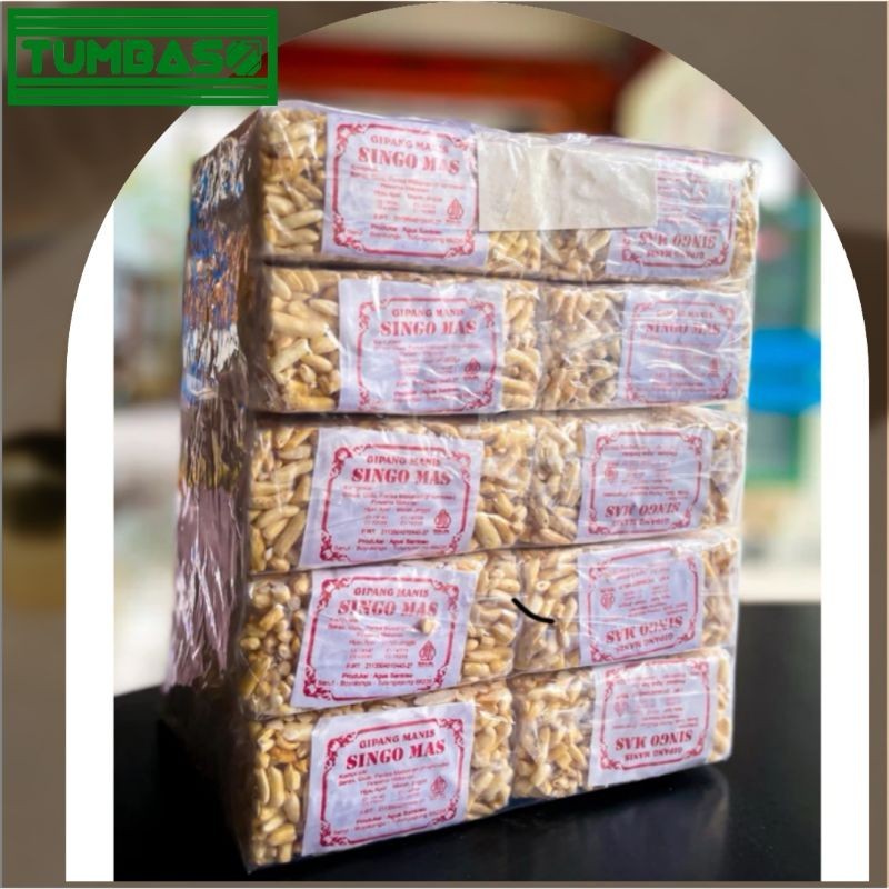 

Tumbaso Jipang Brondong Beras isi 10pcs
