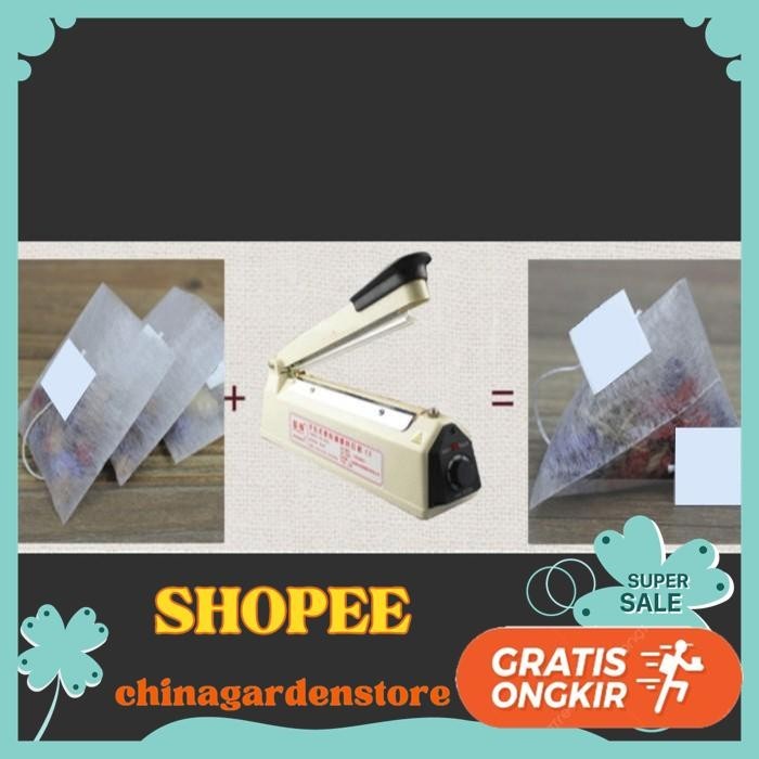 

BIODEGRADABLE CORN FIBER PYRAMID TEA BAG/KANTONG TEH SERAT JAGUNG 1 PC KUALITAS TERBAIK